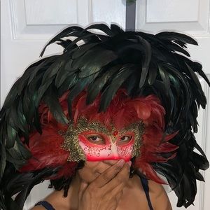 Original Hand Painted Venetian Mask